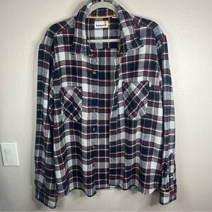 Timberland Flannel plaid shirt - Sz L